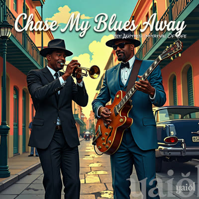 Cover of Chase my Blues Away