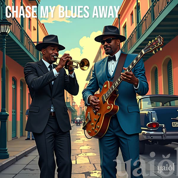 Cover of Chase my Blues Away