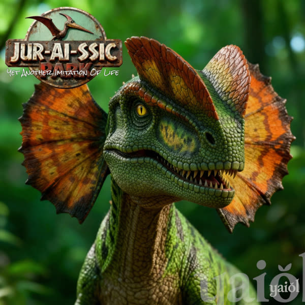 Cover of Jur-AI-ssic Park