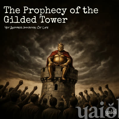 Cover of The Prophecy of the Gilded Tower